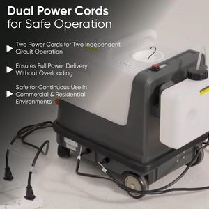Dapper Commercial Carpet <b>Cleaner</b> 2.5 Gal Tank Hot Water <b>Spray</b> Function Upholstery Extractor - Product Image 6
