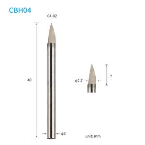 Siêu sắc nét chế biến gỗ điêu khắc bit HSS gỗ khắc bit vật liệu thép tốc độ cao - Product Image 4