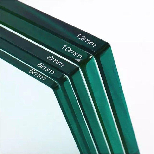 Cost Price Per Square Meter of Tempered Glass Thickness of 4mm, 10mm, 12mm, and 19mm