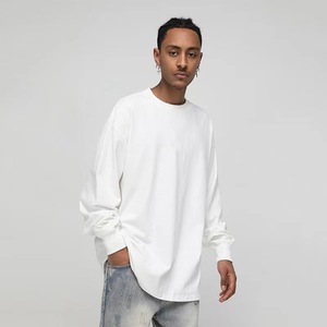 Custom High Quality 100% Cotton Long Sleeve <b>t</b> <b>Shirt</b> for Custom logo Men Tshirt - Product Image 3
