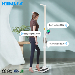 BMI siêu âm 200kg/440lb điện tử tự động <span class=keywords><strong>DIGI</strong></span> cơ thể y tế phân tích Chiều cao mét và trọng lượng quy mô - Product Image 4