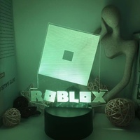Icône de console de lampe de bureau de salle de jeu 3d personnalisée