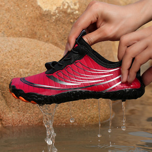 Chaussures de randonnée unisexes, tige synthétique, doublure en mesh, semelle extérieure en caoutchouc, antidérapantes, respirantes, séchage rapide, légères, toutes saisons, pour l'extérieur - Product Image 2