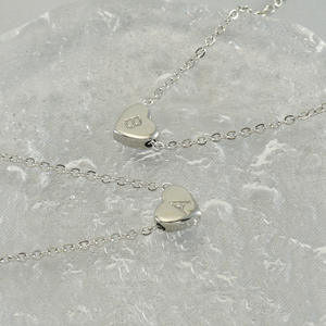 Colliers en forme de cœur <span class=keywords><strong>avec</strong></span> pendentifs en forme de cœur en acier inoxydable, plaqué or 18 ct, bon marché, mode féminine, vente en gros - Product Image 6