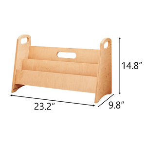 Gỗ Montessori Toddler Kệ sách lớn trẻ em hiện đại hiển thị tủ sách lưu trữ thư viện kệ sách Tạp Chí giá - Product Image 3