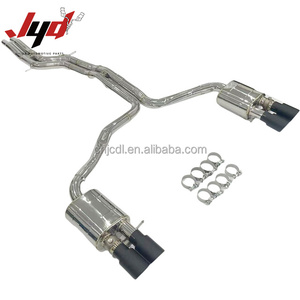 Tuyaux d'échappement à soupape pour <span class=keywords><strong>Audi</strong></span> S6 C7 4.0T <span class=keywords><strong>Ss</strong></span> 304 Système d'échappement Valvetronic Catback - Product Image 3