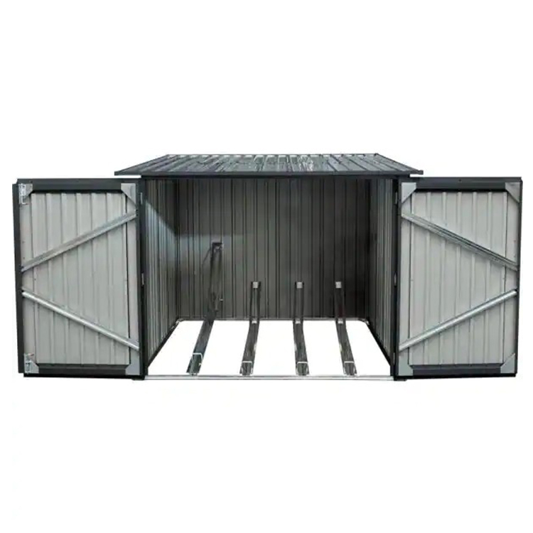 Оцинкованная стальная стойка для хранения велосипедов, контейнеры для хранения велосипедов/Велосипедный шкафчик, наружный пользовательский шкаф