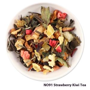 Thé en vrac aux fruits fraises et <span class=keywords><strong>kiwi</strong></span> en gros, matières premières importées, thé en feuilles mélangées en vrac de première main - Product Image 6