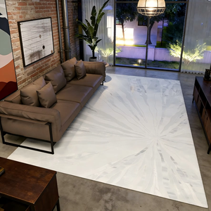 Alfombra Tejida a Máquina Wilton, Diseño Abstracto Personalizado de Fábrica, Alfombra para Dormitorio - Product Image 1