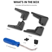 Garde-boue en plastique personnalisés pour Tesla Cybertruck 2024 ; Extensions d'ailes Cyberpick-Up - Accessoires automobiles de rechange