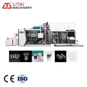 Mesin Thermoforming Cetakan Miring Otomatis Penuh Zhejiang LITAI untuk Gelas Plastik Sekali Pakai (PS/PET/PP/PVC/HIPS) - Product Image 1