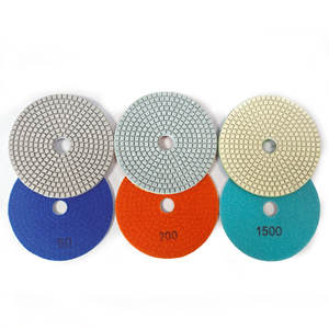 3 inç elmas parlatma pedi islak ve kuru zımpara aracı için değirmen taşı mermer granit - Product Image 6