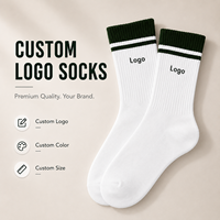 Fabricant de chaussettes de sport personnalisées avec logo, chaussettes de sport en coton, usine directe, logo de marque personnalisé, chaussettes de sport