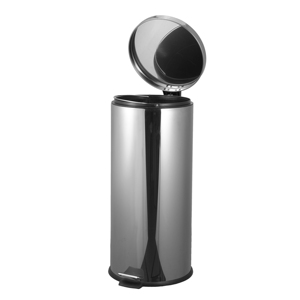 <span class=keywords><strong>Cubo</strong></span> de <span class=keywords><strong>basura</strong></span> interior de plástico satinado con espejo de <span class=keywords><strong>30L</strong></span> adecuado para hotel Hospital hogar - Product Image 3