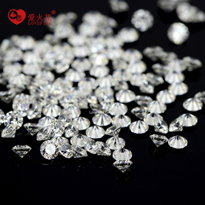 Nhà máy trực tiếp giá bán buôn tổng hợp Vòng rực rỡ cắt 5A cận chiến G Trắng CZ kim cương màu Loose Cubic Zirconia Stones - Product Image 5