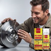 JUE FISH – Spray lubrifiant décapant de rouille pour le detailing automobile – Nettoyage doux des pièces de machine – Élimination de la rouille métallique – Éclaircissant
