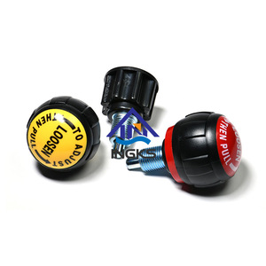 Thiết bị tập thể dục phụ kiện tập thể dục xe đạp nhựa đầu thép carbon cơ thể kéo núm mùa xuân Pin pit tông - Product Image 2