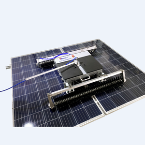 Multifit completamente-automatico leggero Anti-caduta a secco/acqua modalità di <span class=keywords><strong>pulizia</strong></span> del percorso di monitoraggio del pannello solare <span class=keywords><strong>pulizia</strong></span> Robot - Product Image 2