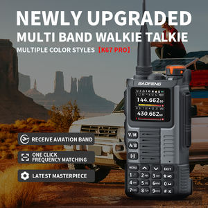 جهاز اتصال لاسلكي تناظري BAOFENG UV-K67PRO بقوة 5 واط، راديو ثنائي الاتجاه بنطاق كامل 50-600 ميجاهرتز مع شحن USB ووظيفة Easy Vox - Product Image 3