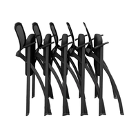 Table et chaise pliantes Chaise de réunion pliante avec maille pour salle de séjour ou hôpital Utilisation chaise de formation de conférence