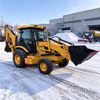 Beli Truk Backhoe Loader Murah / Backhoe Loader 4 Ton Mesin Pompa Gearbox Bearing Produksi Ritel