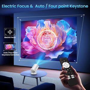 Mini projecteur Z3 avec WiFi et Bluetooth 1080P 4K prend en charge le projecteur extérieur portable, projecteur intelligent pour cinéma maison - Product Image 5