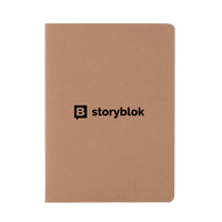 Cuadernos de papel Kraft de encuadernación de costura personalizados al por mayor, cuaderno de ejercicios promocional para estudiantes con papel de línea