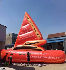 Nouveau design de voilier gonflable de dessin animé pour accessoires de scène, <span class=keywords><strong>bateau</strong></span> pirate gonflable pour décoration de fête et modèle de <span class=keywords><strong>bateau</strong></span> gonflable - Product Image 6