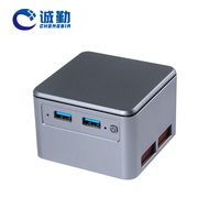 N100 N95 N300 Mini computadora de escritorio Host 4 Lan Intel N5105 N6005 1 * HD TF Tarjeta 8GB 16GB X86 Barebone portátil Nuc Mini PC Cube