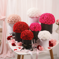 Hfloral Luxus Konservierte Rosen Ewige Rosen Geschenkbox Valentinstag Geschenk Unvergängliche Rosen CE-Zertifizierung
