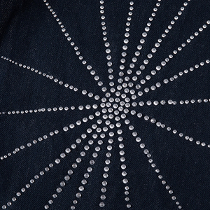 Custom Heren Jeans Spinnenweb Diamant Ingelegde Laars Cut Jeans Sportieve Originele Cowboy Mid Taille Broek Voor Heren Hight Kwaliteit - Product Image 5