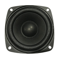 (35-041) Haut-parleur d'ordinateur large bande 3,5 pouces 91 mm 20W/30W 4/8 Ohm, cône en papier, suspension en tissu, portable, haute sensibilité, en fer