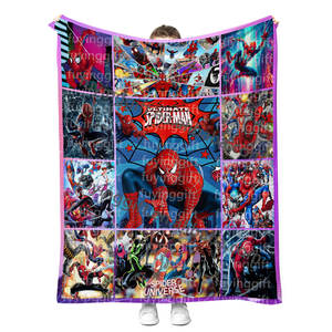 Couverture de voyage personnalisée de haute qualité pour enfants, en fausse fourrure, pour canapé, lit, idéale pour l'hiver - Product Image 2