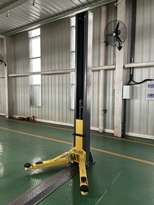 4T mobil dua tiang lantai/kolom ganda angkat mobil kolom ganda/dua Jack Auto Hoist hidrolik