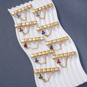 En gros, Breloques populaires : Trèfle, Cœur, Pendentifs pour bracelet italien et chaînes italiennes en acier inoxydable - Product Image 1