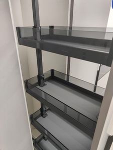 Kitchen <strong>Cabinet</strong> <strong>Pantry</strong> Unit MDF Basket in <strong>Pantry</strong> <strong>Cabinet</strong> Tall Unit Pull Out Organizer Glass Soft Close - Product Image 2