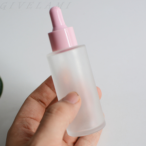 도매 스포이드 병 20ml-120ml 핑크 캡 에센셜 오일 용기 여성 케어 화장품 포장 가을 및 겨울 스킨 케어 - Product Image 6