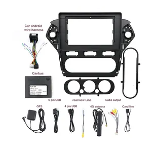 Aijia Auto Operating Player Multifunktions-Unterhaltung system Rahmen Für 2013 FORD Mondeo Halbautomat ische Klimaanlage 10 ZOLL