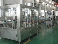 Usine d'emballage d'eau minérale pure entièrement automatisée clé en main, machine de remplissage de bouteilles PET d'eau pure 3 en 1