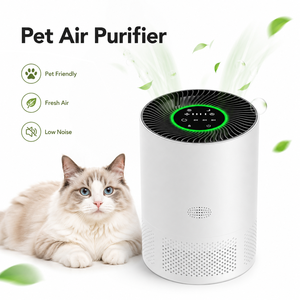 <span class=keywords><strong>Purificateur</strong></span> <span class=keywords><strong>d</strong></span>'<span class=keywords><strong>air</strong></span> professionnel H13 HEPA pour animaux de compagnie avec ions négatifs, certifié CE FCC, silencieux, éliminateur de poils de <span class=keywords><strong>chien</strong></span> et <span class=keywords><strong>d</strong></span>'odeurs de chat pour grande pièce - Product Image 1