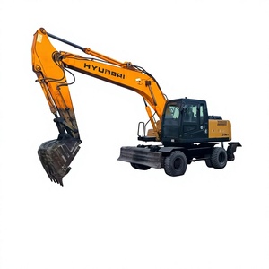Excavadora de Ruedas Hyundai 210W-7 Usada en Corea, 21 Toneladas, Pintura Original, Excavadora Hidráulica Usada Hyundai 210W-7 Hyundai 210W-9 en Stock - Product Image 1