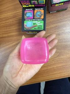 Boules anti-stress Needoh en plastique, style Maltose, en forme de goutte d'eau, petits ours, authentiques, bleues, roses, violettes, style Rosie, effet neige - Product Image 6