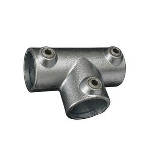 ขั้วต่อท่อชุบสังกะสีแบบ3ทางอุปกรณ์ท่อตัวหนีบกุญแจ104ตัวหนีบแบบยาว - Product Image 6