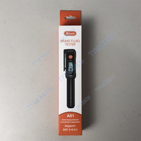 Testeur de liquide de frein automobile, stylo de test d'huile de frein, stylo de diagnostic, test de liquide de véhicule, outil de test d'affichage X-truck AO1
