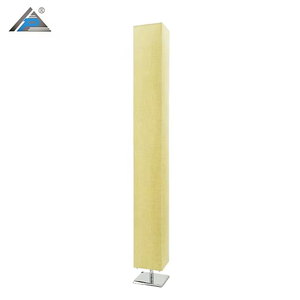 Abat-jour <span class=keywords><strong>en</strong></span> <span class=keywords><strong>papier</strong></span> Led Coin Arc Smart Artistique Salle À Manger De Luxe Figure Tissu Alimenté Lampadaire Accessoires D'éclairage - Product Image 1