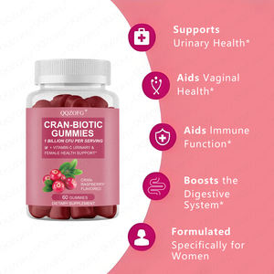 Частная Марка, веганские клюквенные пробиотики, гигиеничные Диетические Волокна, витамины, добавка для взрослых, травяные добавки - Product Image 4