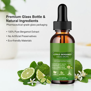 Extracto de Bergamota Cítrica al por Mayor, Gotas Líquidas Orales, Aceite de Bergamota Cítrica, Apoyo al Colesterol, Gotas Líquidas de Bergamota Cítrica - Product Image 5