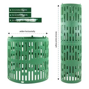 <span class=keywords><strong>Housse</strong></span> <span class=keywords><strong>de</strong></span> protection d'arbre en plastique réglable, combinaison <span class=keywords><strong>de</strong></span> 3 couleurs pour le tronc des plantes et les semis, fournitures <span class=keywords><strong>de</strong></span> <span class=keywords><strong>jardin</strong></span> - Product Image 2