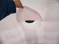 Dôme igloo gonflable portable blanc, tente, chapiteau, abri, souffleur d'air, quatre saisons, double couche, pour exposition, camping
