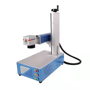 Marcador a laser de fibra de mesa 2022, para engenharia de joias do metal, plástico, marcação de with20w 30w 50w